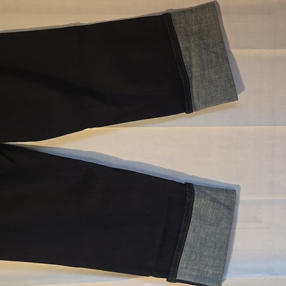 Kut from the Kloth Dark Cuffed Wide Leg Jeans Sz 8P - Picture 5 of 8